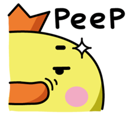 Let's talk in Peep-peep sticker #4224520