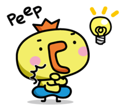 Let's talk in Peep-peep sticker #4224525