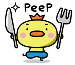Let's talk in Peep-peep sticker #4224526