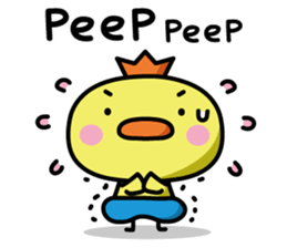 Let's talk in Peep-peep sticker #4224529