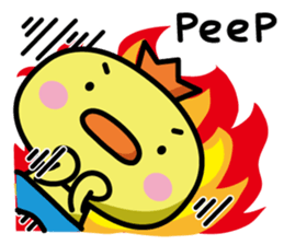 Let's talk in Peep-peep sticker #4224532