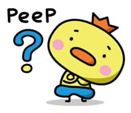 Let's talk in Peep-peep sticker #4224533