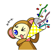 A happy new year of the monkey sticker #4224605