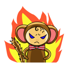 A happy new year of the monkey sticker #4224609