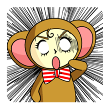 A happy new year of the monkey sticker #4224610