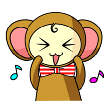 A happy new year of the monkey sticker #4224613