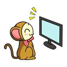 A happy new year of the monkey sticker #4224614