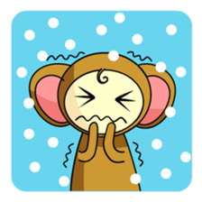 A happy new year of the monkey sticker #4224619