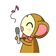 A happy new year of the monkey sticker #4224623