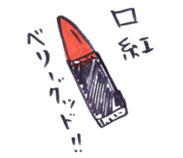 Doodle of Black and Red2 sticker #4225518