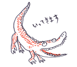 Doodle of Black and Red2 sticker #4225528