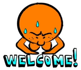 Uzai-kun(English version) sticker #4225547