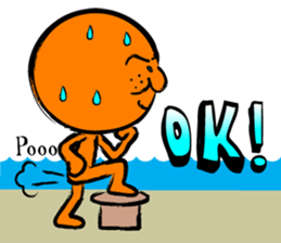 Uzai-kun(English version) sticker #4225548