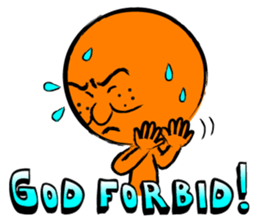 Uzai-kun(English version) sticker #4225549