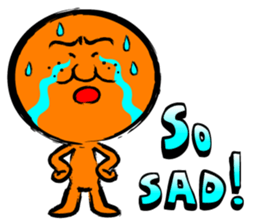 Uzai-kun(English version) sticker #4225553