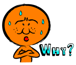 Uzai-kun(English version) sticker #4225561