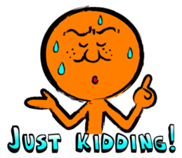 Uzai-kun(English version) sticker #4225565