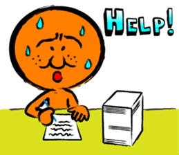 Uzai-kun(English version) sticker #4225566