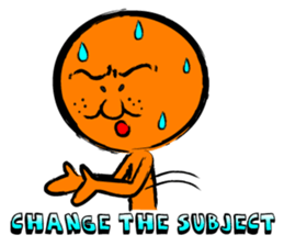 Uzai-kun(English version) sticker #4225567