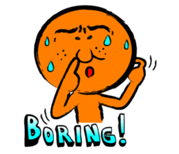 Uzai-kun(English version) sticker #4225568