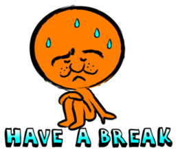 Uzai-kun(English version) sticker #4225569