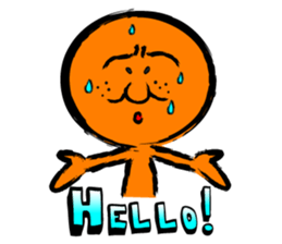 Uzai-kun(English version) sticker #4225575