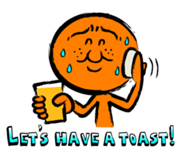 Uzai-kun(English version) sticker #4225576