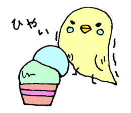 japanese cute bird sticker2 sticker #4225780