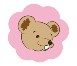Lay lay a child bear sticker #4225827
