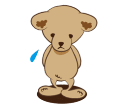 Lay lay a child bear sticker #4225857
