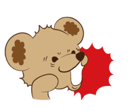 Lay lay a child bear sticker #4225860