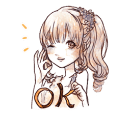 VIANAD girls sticker #4225864