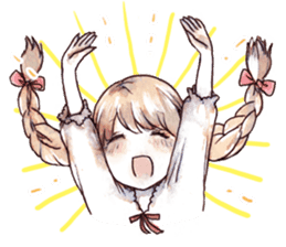 VIANAD girls sticker #4225870