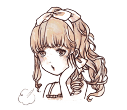 VIANAD girls sticker #4225889