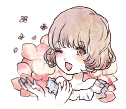 VIANAD girls sticker #4225903