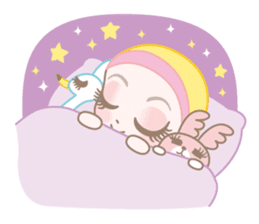 Glamorous Eyelashes Fairy Dia Stickers. sticker #4226146