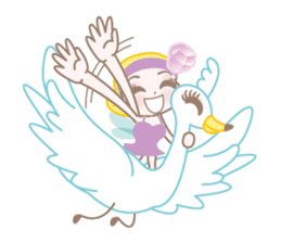 Glamorous Eyelashes Fairy Dia Stickers. sticker #4226155