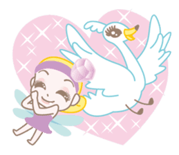 Glamorous Eyelashes Fairy Dia Stickers. sticker #4226158