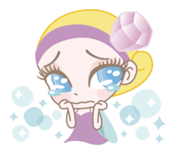 Glamorous Eyelashes Fairy Dia Stickers. sticker #4226159