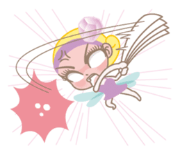 Glamorous Eyelashes Fairy Dia Stickers. sticker #4226165