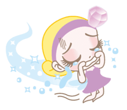 Glamorous Eyelashes Fairy Dia Stickers. sticker #4226166