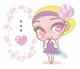 Glamorous Eyelashes Fairy Dia Stickers. sticker #4226177
