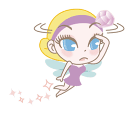 Glamorous Eyelashes Fairy Dia Stickers. sticker #4226181