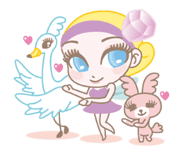 Glamorous Eyelashes Fairy Dia Stickers. sticker #4226183