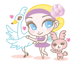 Glamorous Eyelashes Fairy Dia Stickers. sticker #4226183