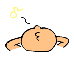 look up boy sticker #4226314