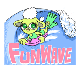 RAGGAMALS SURF sticker #4226547