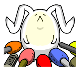 Excuse me, I am a rabbit! PART6 sticker #4227237