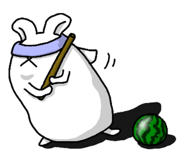 Excuse me, I am a rabbit! PART6 sticker #4227245