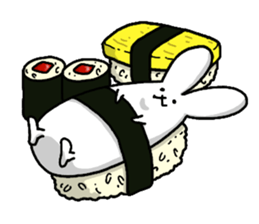 Excuse me, I am a rabbit! PART6 sticker #4227254